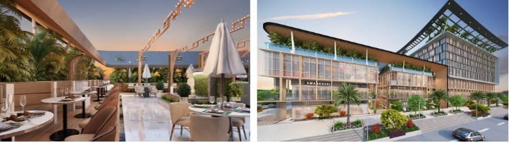 High-footfall commercial showroom and retail frontage in Lucknow